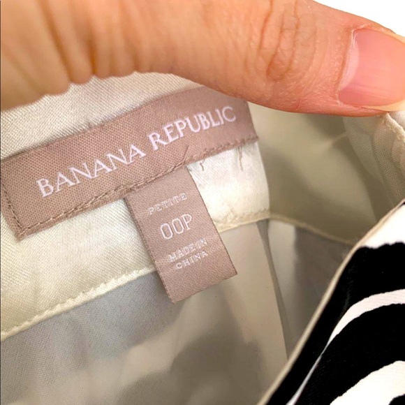 BNWOT Banana Republic Zebra Print Long Lined Skirt - Picture 2 of 5